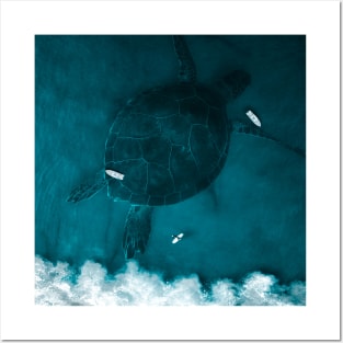 Turtle Posters and Art